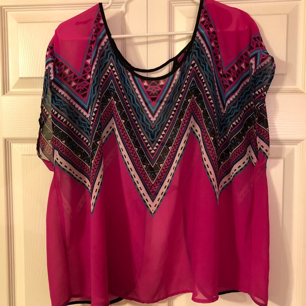 Torrid sheer top